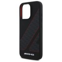 AMG AMHMP16L2SCFR iPhone 16 Pro 6.3" czarny/black hardcase Checkered Flag Pattern MagSafe