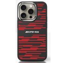 AMG AMHMP16S24SSRRK iPhone 16 6.1" czarny/black hardcase Silicone Graphics MagSafe