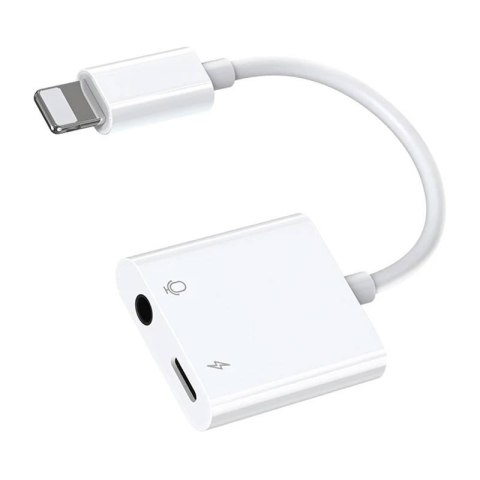 Adapter Audio Lightning / 3.5 mm Joyroom S - Y105 (biały)