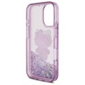 Hello Kitty HKHCP16SL50PPU iPhone 16 6.1" fioletowy/purple hardcase Liquid Glitter 50TH Anniversary Party