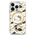 Hello Kitty HKHMP16XHGLEH iPhone 16 Pro Max 6.9" biały/white hardcase IML Golden Leaves MagSafe