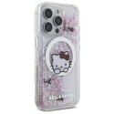 Hello Kitty HKHMP16XLSWKH iPhone 16 Pro Max 6.9" biały/white hardcase Liquid Glitter Sweet Kitty Bows MagSafe