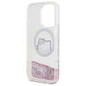 Hello Kitty HKHMP16XLSWKH iPhone 16 Pro Max 6.9" biały/white hardcase Liquid Glitter Sweet Kitty Bows MagSafe