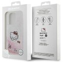 Hello Kitty HKHMP16LLSWKH iPhone 16 Pro 6.3" biały/white hardcase Liquid Glitter Sweet Kitty Bows MagSafe