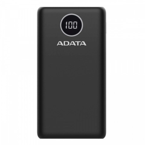 Adata Powerbank P20000QCD 20000mAh Czarny QC/PD