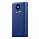 Adata Powerbank P20000QCD 20000mAh Niebieski QC/PD