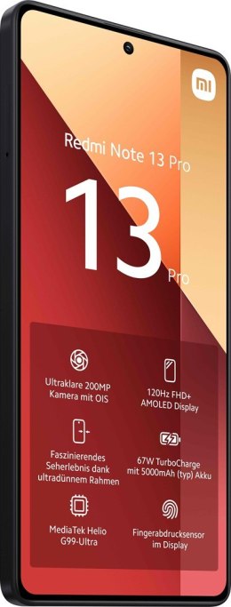 Smartfon Xiaomi Redmi Note 13 Pro 8/256GB Midnight Black (WYPRZEDAŻ)