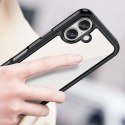 Etui Outer Space Case z żelową ramką do iPhone 16 Plus - czarne