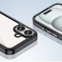 Etui Outer Space Case z żelową ramką do iPhone 16 Plus - czarne