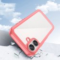 Etui Outer Space Case z żelową ramką do iPhone 16 Plus - czerwone