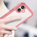 Etui Outer Space Case z żelową ramką do iPhone 16 Plus - czerwone