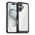 Etui Outer Space Case z żelową ramką do iPhone 16 - czarne