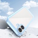 Etui Outer Space Case z żelową ramką do iPhone 16 - niebieskie