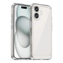 Etui Outer Space Case z żelową ramką do iPhone 16 - przezroczyste