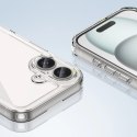 Etui Outer Space Case z żelową ramką do iPhone 16 - przezroczyste