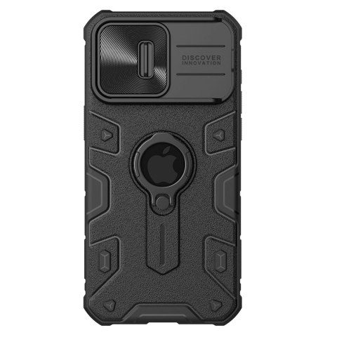 Etui pancerne Nillkin CamShield Armor Case do iPhone 15 Pro Max - czarne