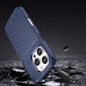 Etui silikonowe Thunder Case do iPhone 16 Pro - niebieskie