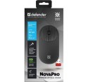 Defender Mysz bezprzewodowa NOVAPRO MM-316 RF Czarna 1600 DPI