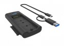 IcyBox Stacja dokująca IB-180MS-C31 SSD Docking 1x 2,5"/3,5" & 1x M.2 PCIe NVMena USB 3.2 Gen 2 10 Gbit/s