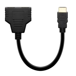 Savio Rozdzielacz HDMI (M) - HDMI (Ż) x 2, AK-77