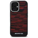 AMG AMHMP16S24SSRRK iPhone 16 6.1" czarny/black hardcase Silicone Graphics MagSafe