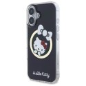 Etui Hello Kitty IML Fun bow Magsafe na iPhone 16 - czarne