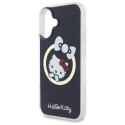 Etui Hello Kitty IML Fun bow Magsafe na iPhone 16 - czarne