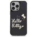 Hello Kitty HKHMP16XHGDIK iPhone 16 Pro Max 6.9" czarny/black hardcase IML Golden Diva MagSafe