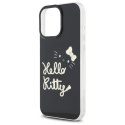 Hello Kitty HKHMP16XHGDIK iPhone 16 Pro Max 6.9" czarny/black hardcase IML Golden Diva MagSafe