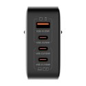 Ładowarka sieciowa 100W LDNIO Q408 USB-A + 3x USB-C (czarna)