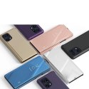 Clear View Case futerał etui z klapką Oppo Find X5 Pro czarny