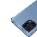 Clear View Case futerał etui z klapką Oppo Find X5 Pro czarny