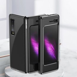 Plating Case hard case pokrowiec etui z metaliczną ramką Samsung Galaxy Fold czarny