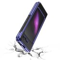 Plating Case hard case pokrowiec etui z metaliczną ramką Samsung Galaxy Fold czarny