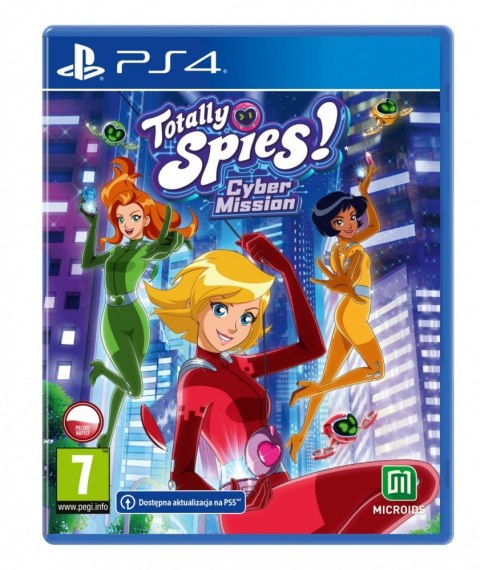 Plaion Gra PlayStation 4 Odlotowe Agentki Totally Spies Cybermisja