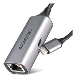 Gigabitowa karta sieciowa AXAGON ADE-TXPD, USB-C - tytanowo-szary