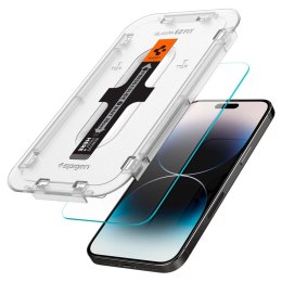 Szkło hartowane Spigen Glas.tR EZ Fit na iPhone 14 Pro - 2 szt.