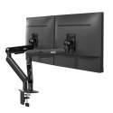 AM420 DUAL MONITOR ARM - BLACK/