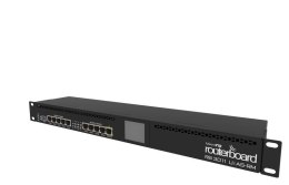 Mikrotik RB3011UIAS-RM ruter Gigabit Ethernet Czarny