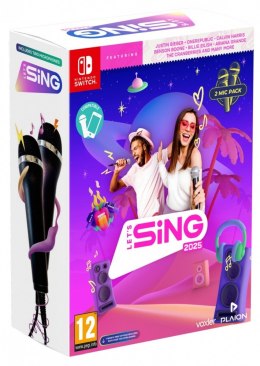 Plaion Gra Nintendo Switch Lets Sing 2025 2-mic