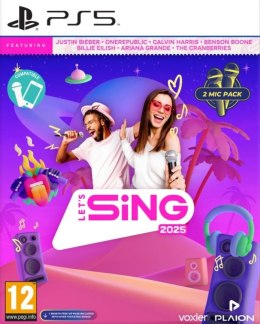 Plaion Gra PlayStation 5 Lets Sing 2025 2-mic