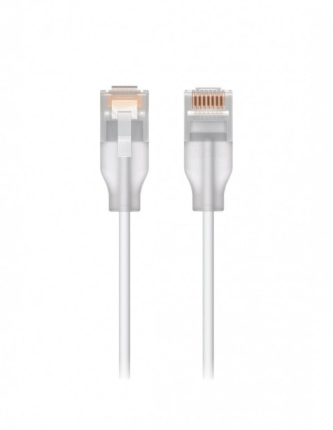 UBIQUITI Kabel sieciowy UACC-Cable-Patch-EL-0.15M-W półprzezroczysty, biały 0,15m, Cat6