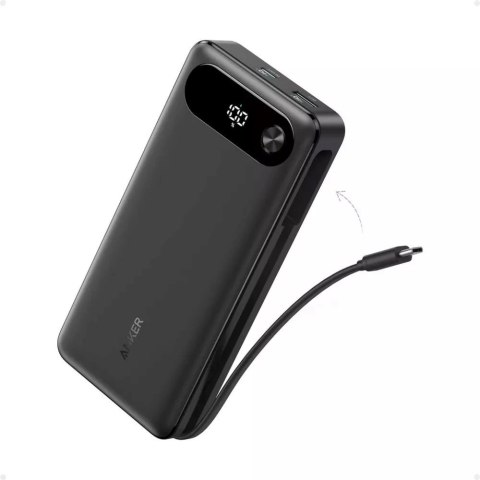 Powerbank Anker 20000mAh 87W z wbudowanym złączem USB-C czarny