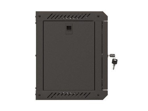 SZAFA INSTALACYJNA RACK WISZĄCA 10" 6U 300X300 CZARNA DRZWI PRZESZKLONE LANBERG (FLAT PACK)