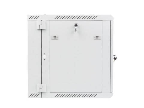 SZAFA INSTALACYJNA RACK WISZĄCA DWUSEKCYJNA 19" 12U 600X600 SZARA LANBERG (FLAT PACK)