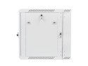 SZAFA INSTALACYJNA RACK WISZĄCA DWUSEKCYJNA 19" 12U 600X600 SZARA LANBERG (FLAT PACK)