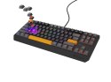 KLAWIATURA DLA GRACZY GENESIS THOR 230 TKL ANCHOR GRAY POSITIVE US RGB MECHANICZNA OUTE (PO TESTACH)