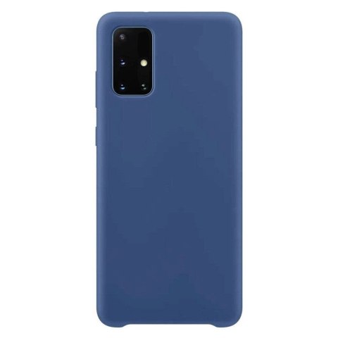 Silicone Case elastyczne silikonowe etui pokrowiec Xiaomi Poco X3 NFC / Poco X3 Pro ciemnoniebieski