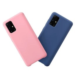 Silicone Case elastyczne silikonowe etui pokrowiec Xiaomi Poco X3 NFC / Poco X3 Pro ciemnoniebieski