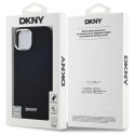 Etui DKNY Plain Logo MagSafe na iPhone 14 - czarne